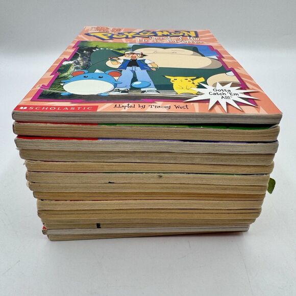 Pokemon Chapter Books Lot of 15 Scholastic Paperback Children's Anime Pikachu - Picture 9 of 16